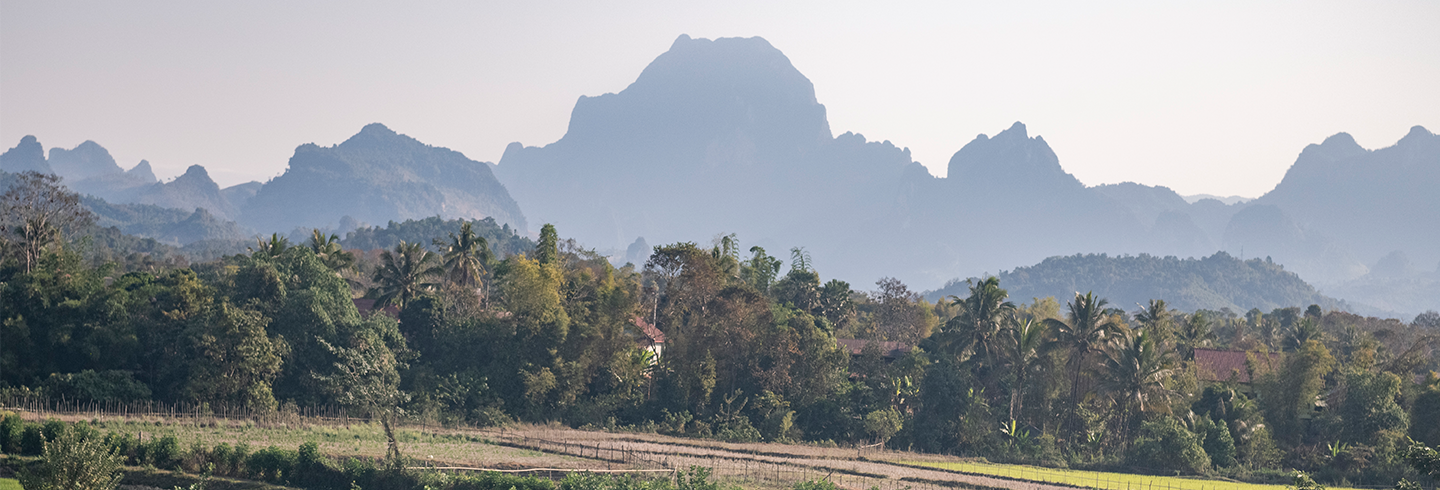 Landscape in Laos (Photo: O. Brandenberg/Swiss TPH)
